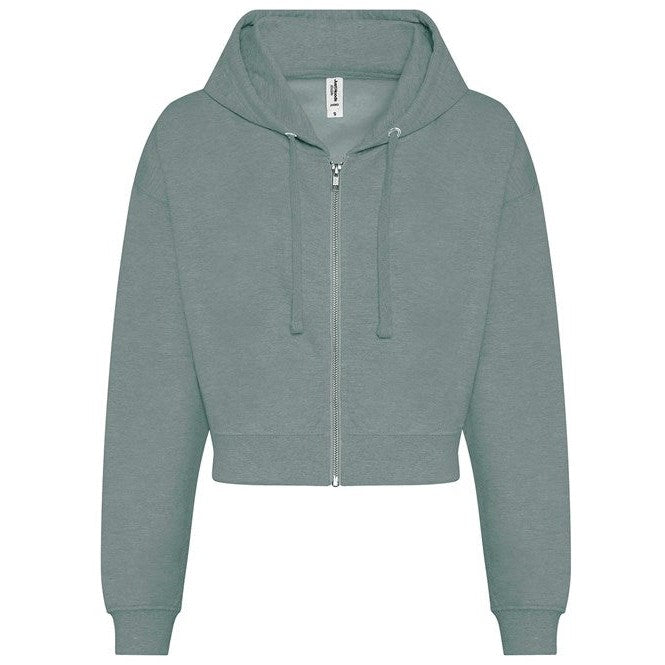 Awdis Just Hoods Women's Fashion Cropped Zoodie