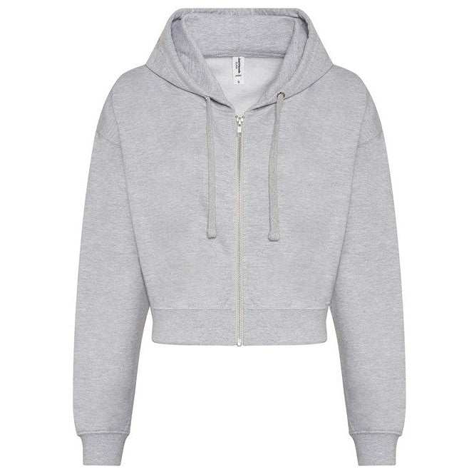 Awdis Just Hoods Women's Fashion Cropped Zoodie