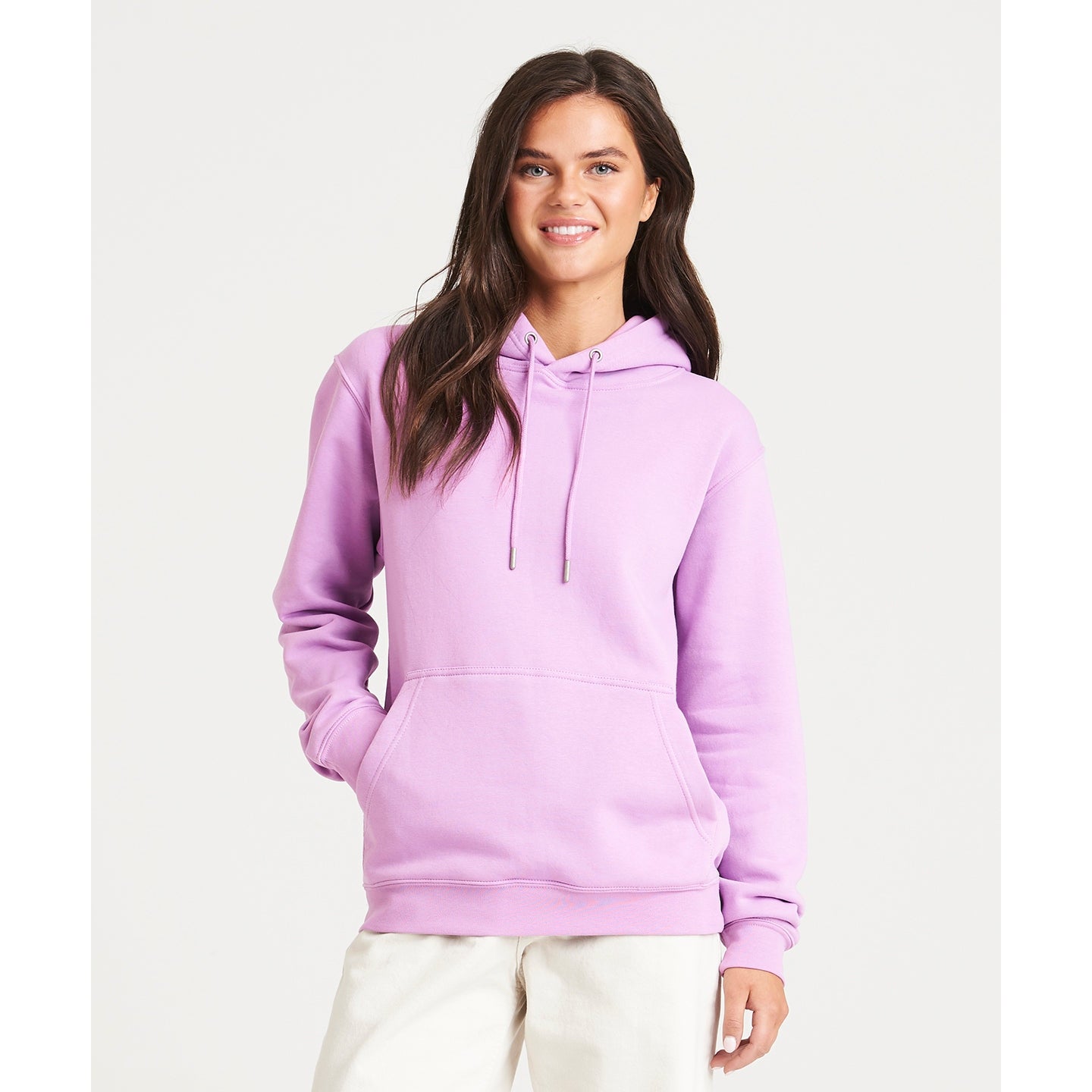 Awdis Just Hoods Organic Hoodie - Lavender