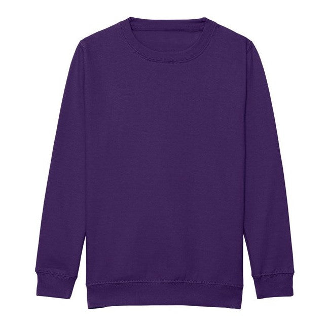Awdis Just Hoods Kids Awdis Sweatshirt - Purple