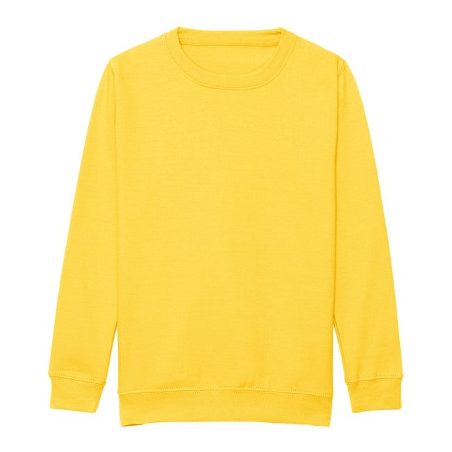 Awdis Just Hoods Kids Awdis Sweatshirt - Sun Yellow