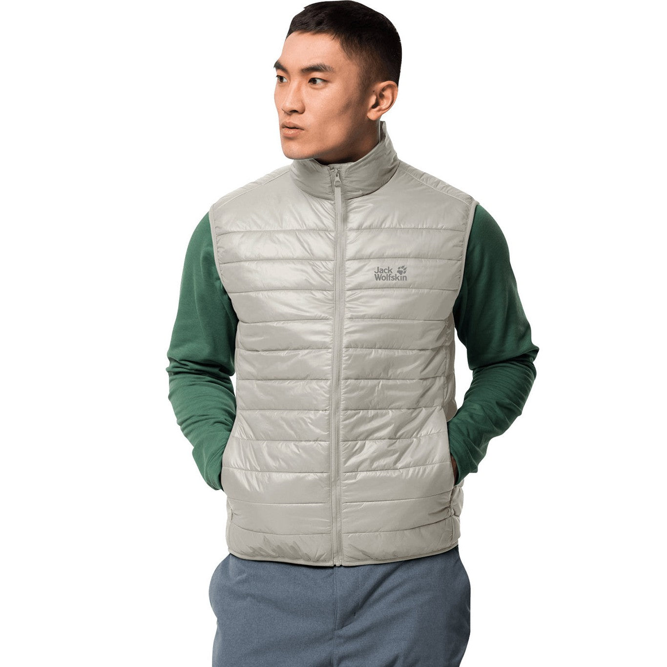 Jack Wolfskin Packable Padded Vest (Ol)