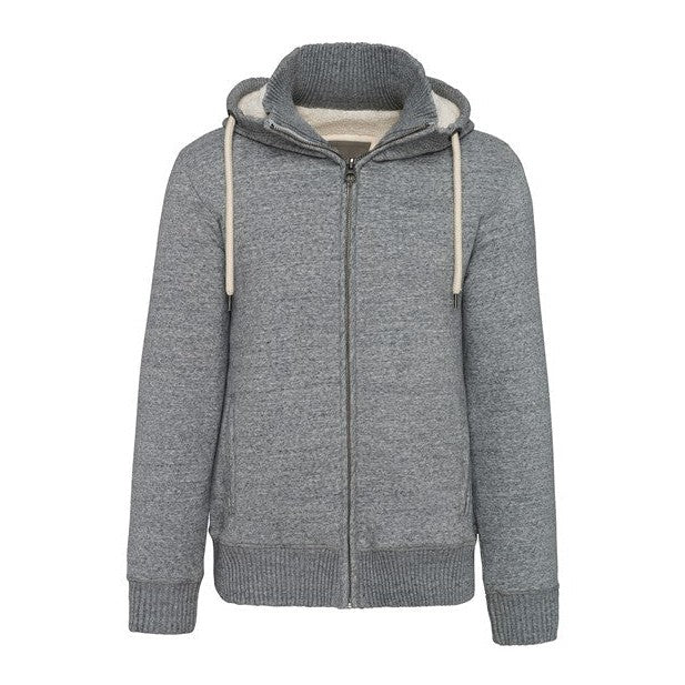 Kariban Vintage Sherpa-Lined Fleece Jacket