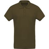 Kariban Men's Organic Piqué Short-Sleeved Polo Shirt