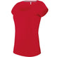 Kariban Ladies Boat Neck Short-Sleeved T-Shirt