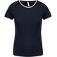 Kariban Ladies Piqué Knit Crew Neck T-Shirt