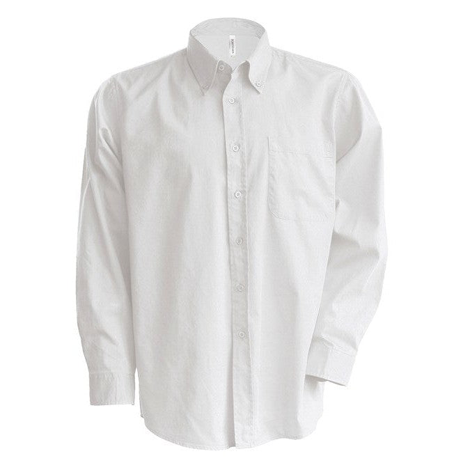 Kariban Men's Long-Sleeved Oxford Shirt