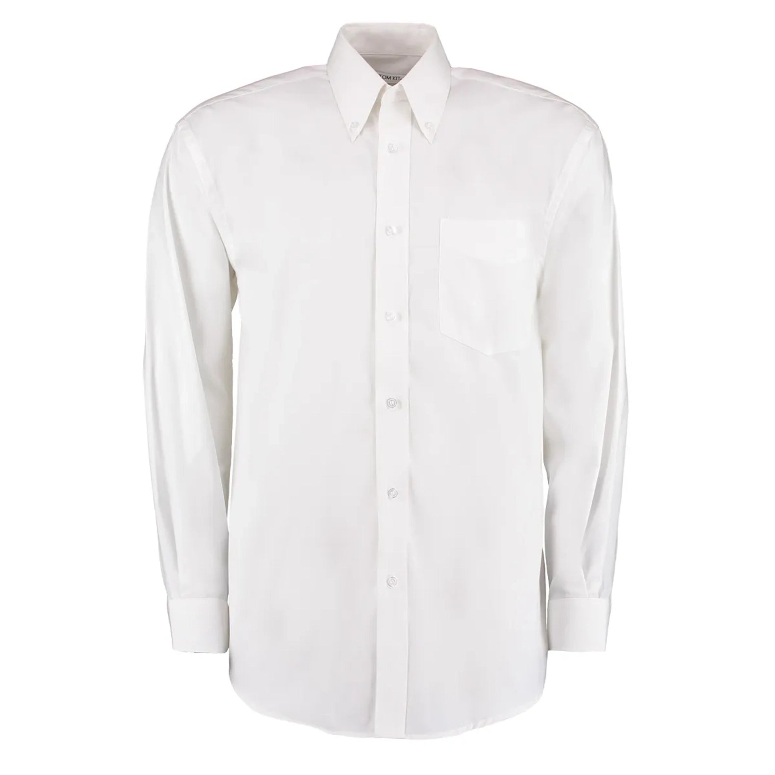 Kustom Kit Corporate Oxford Shirt Long-Sleeved (Classic Fit) - White