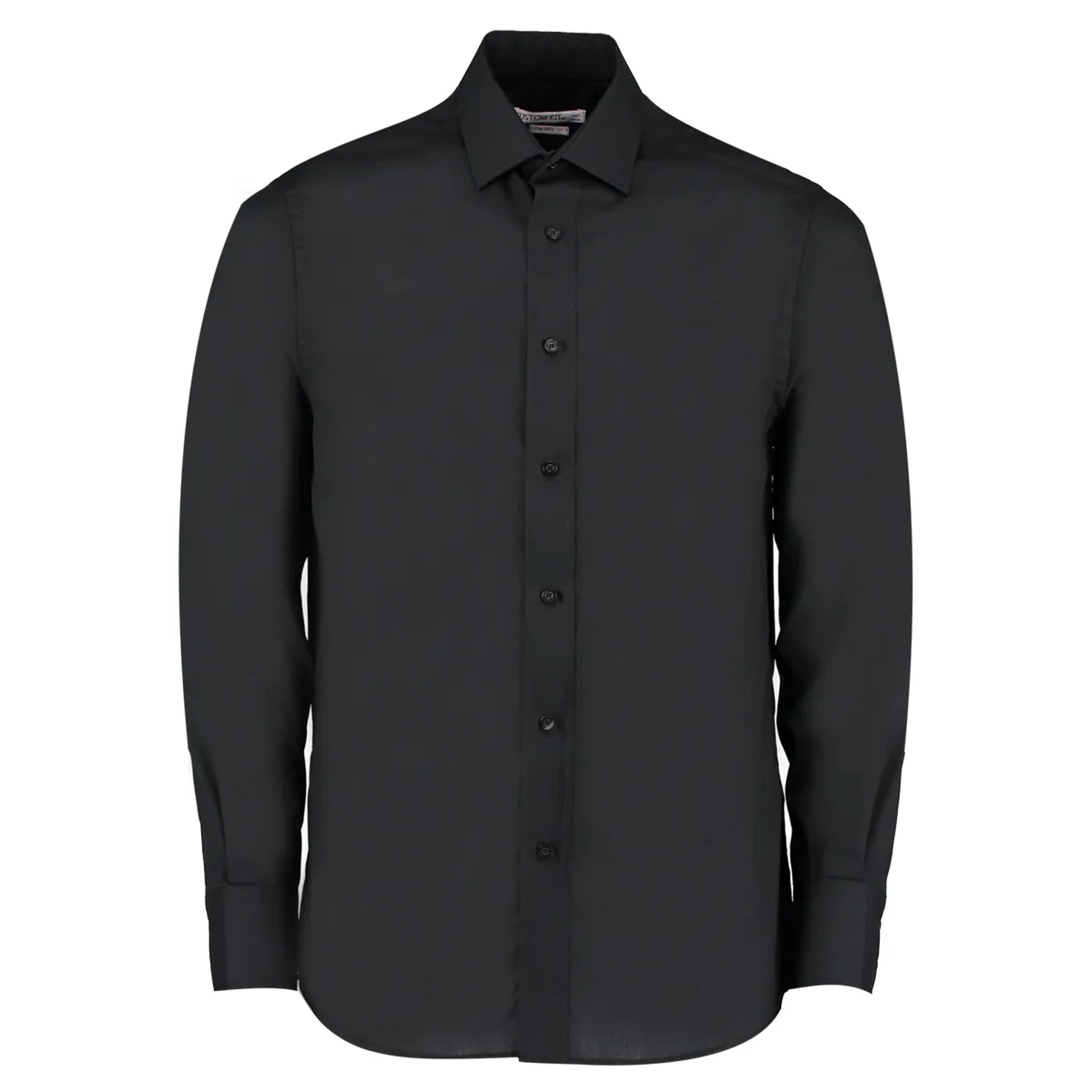 Kustom Kit Tailored Business Shirt Long-Sleeved (Tailored Fit)