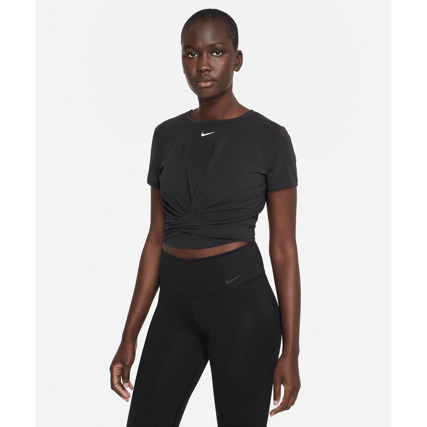 Nike Women's Nike One Luxe Dri-Fit Short Sleeve Standard Twist Top