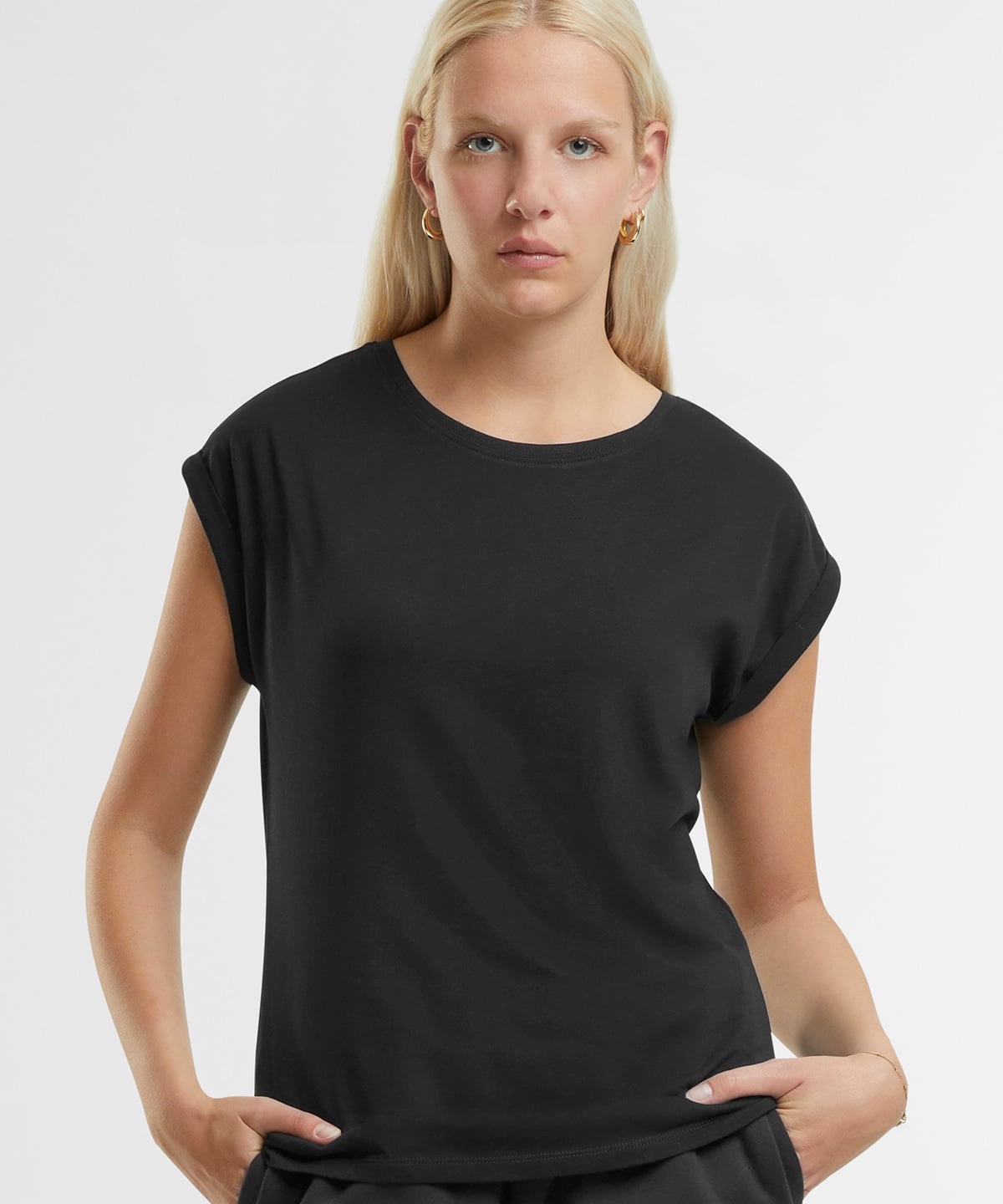 New Morning Studios NM007 Women’s Regular Extended Shoulder Tee