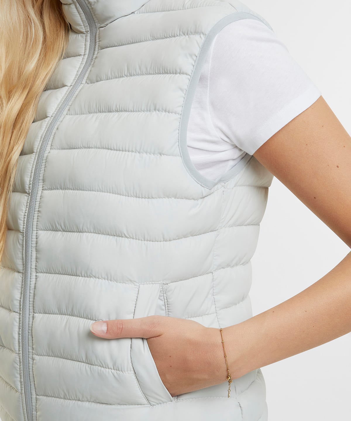 New Morning Studios NM032 Women’s Light Puffer Vest