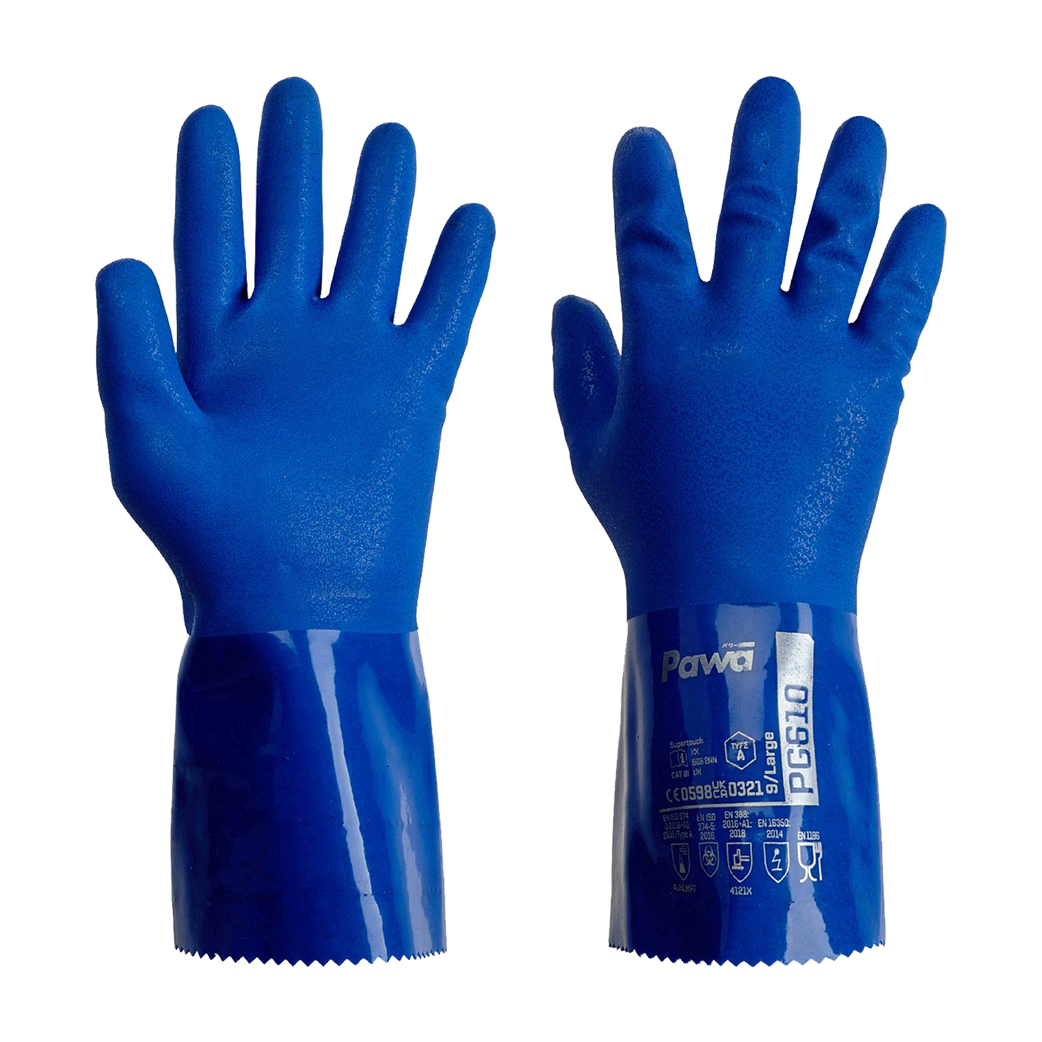 Pawa PG610 Type A Chemical Resistant Gloves