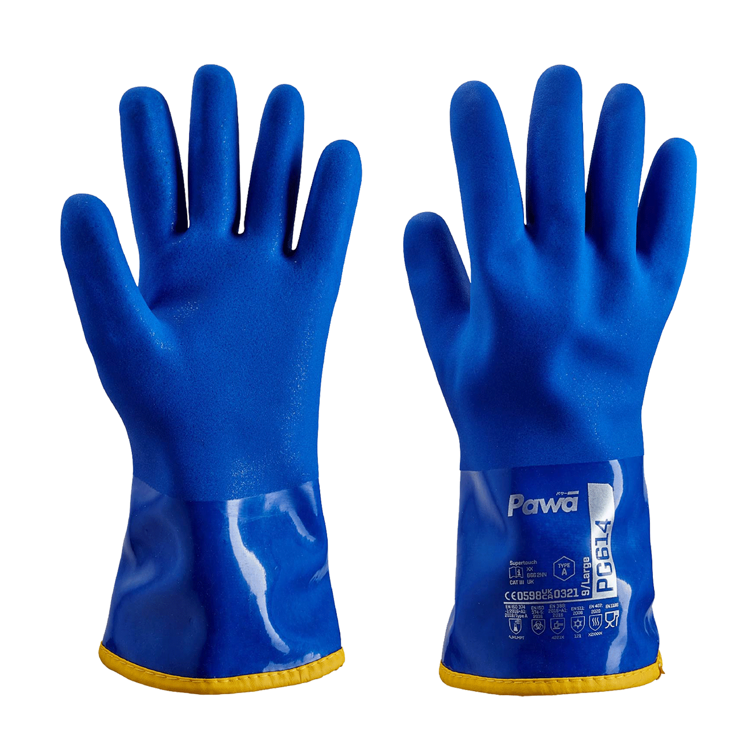 Pawa PG614 Type A Chemical-Resistant Thermal Gloves