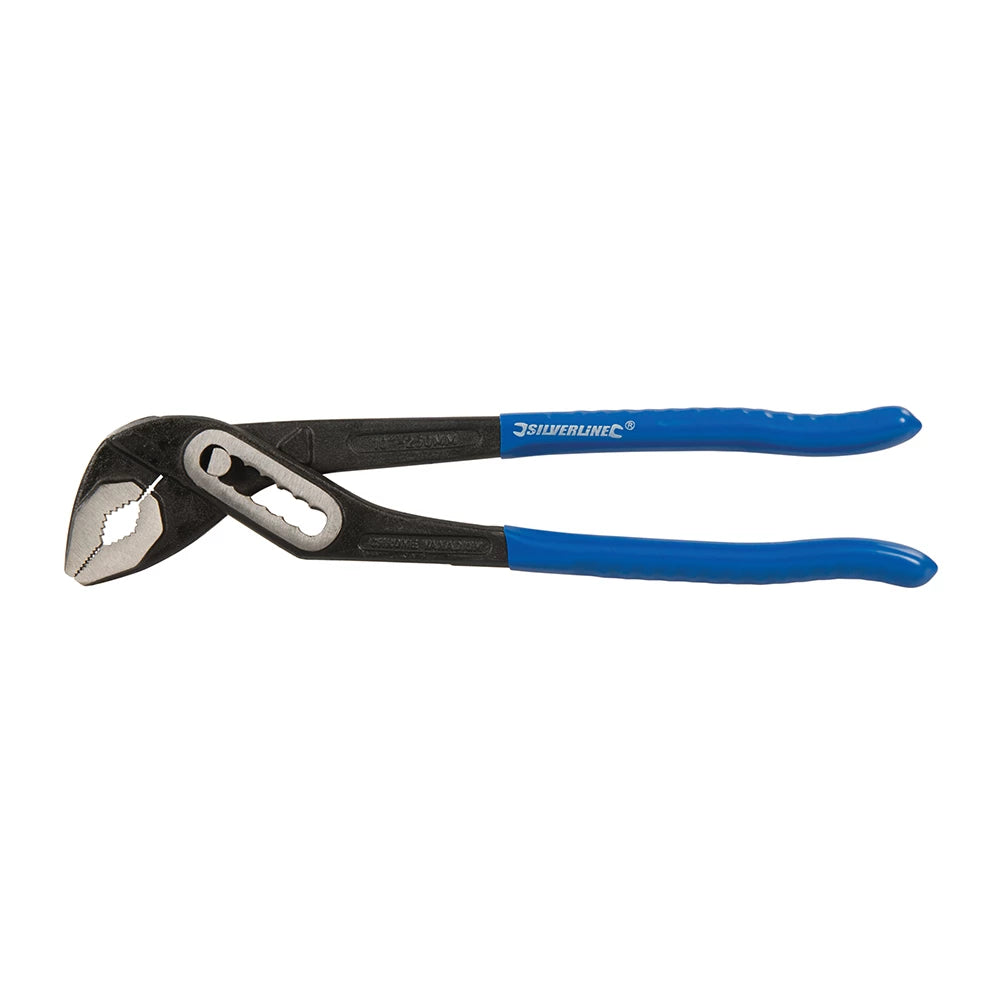 Silverline Slim Jaw Waterpump Pliers - Length 250mm/Jaw 40mm