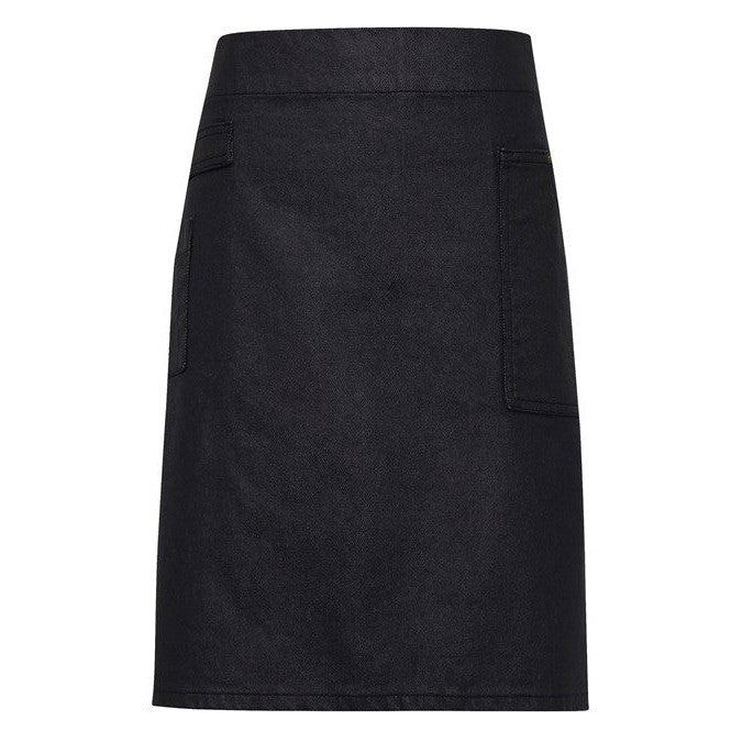 Premier Division Waxed-Look Denim Waist Apron