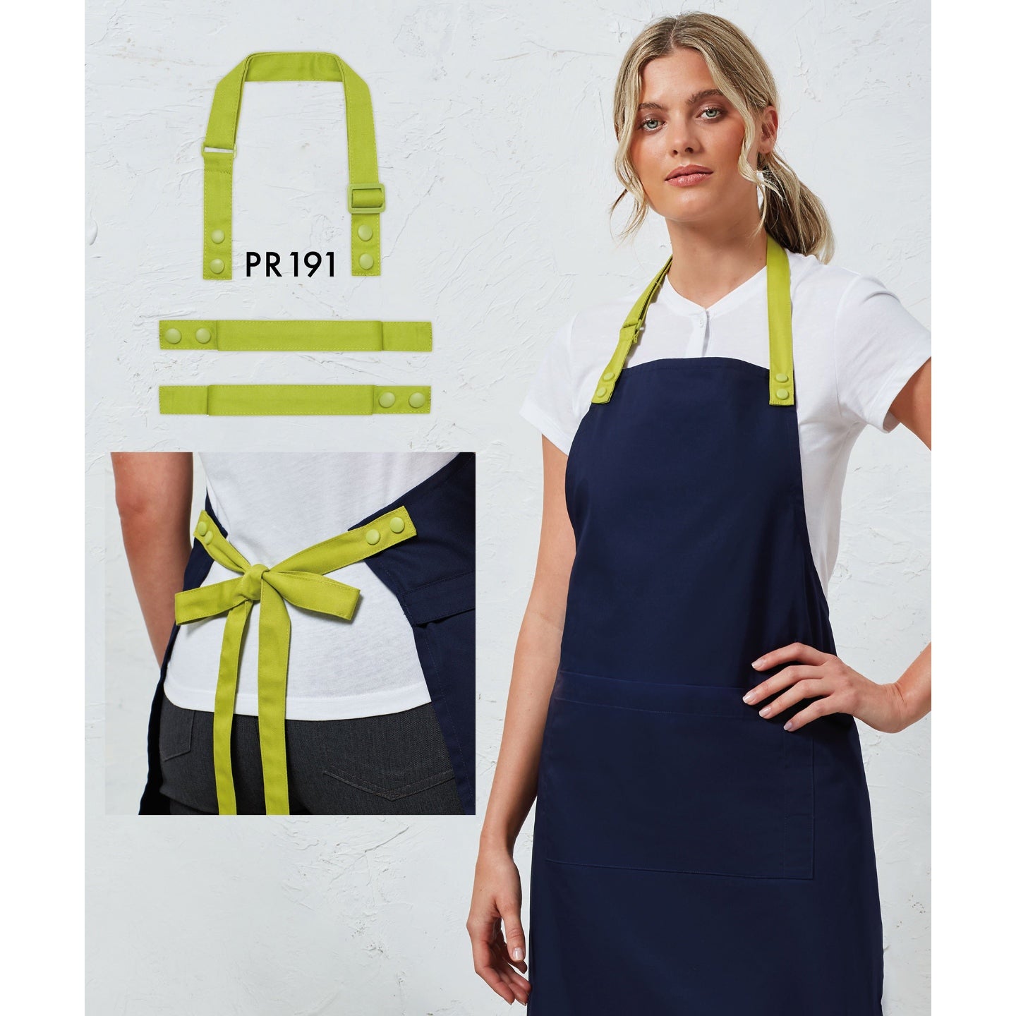 Premier Swap & Pop' Customisable Apron - Straps