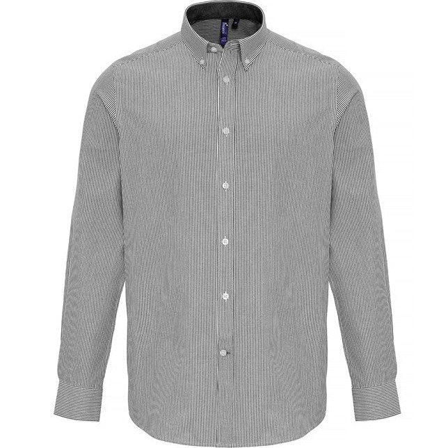 Premier Cotton-Rich Oxford Stripes Shirt
