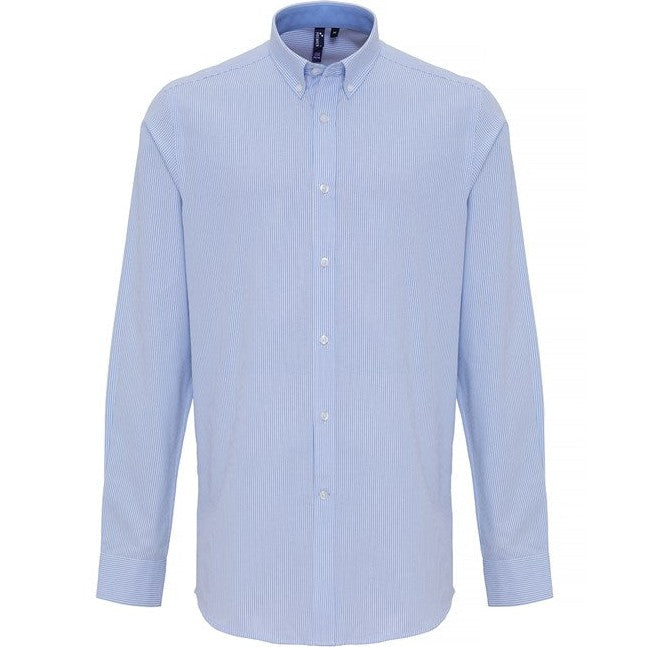 Premier Cotton-Rich Oxford Stripes Shirt