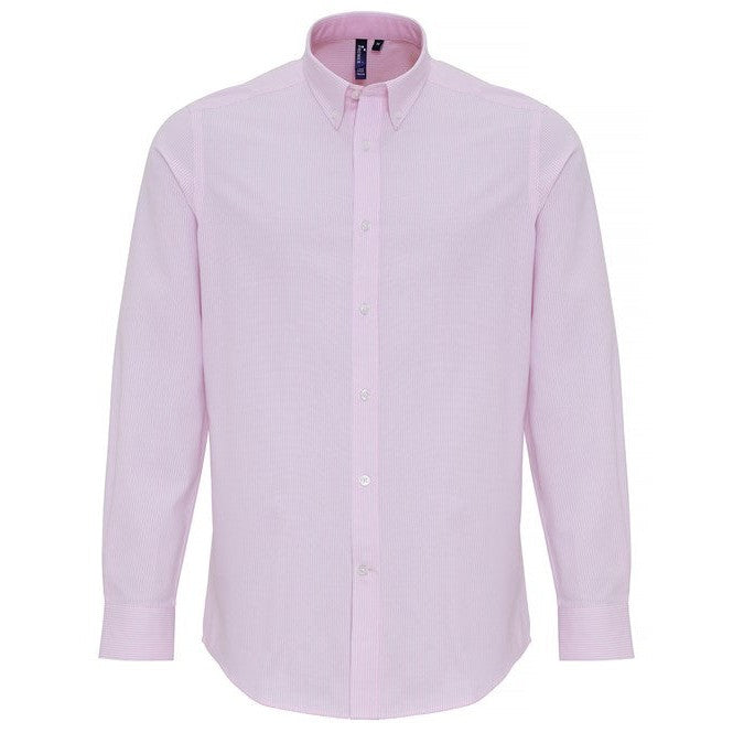 Premier Cotton-Rich Oxford Stripes Shirt