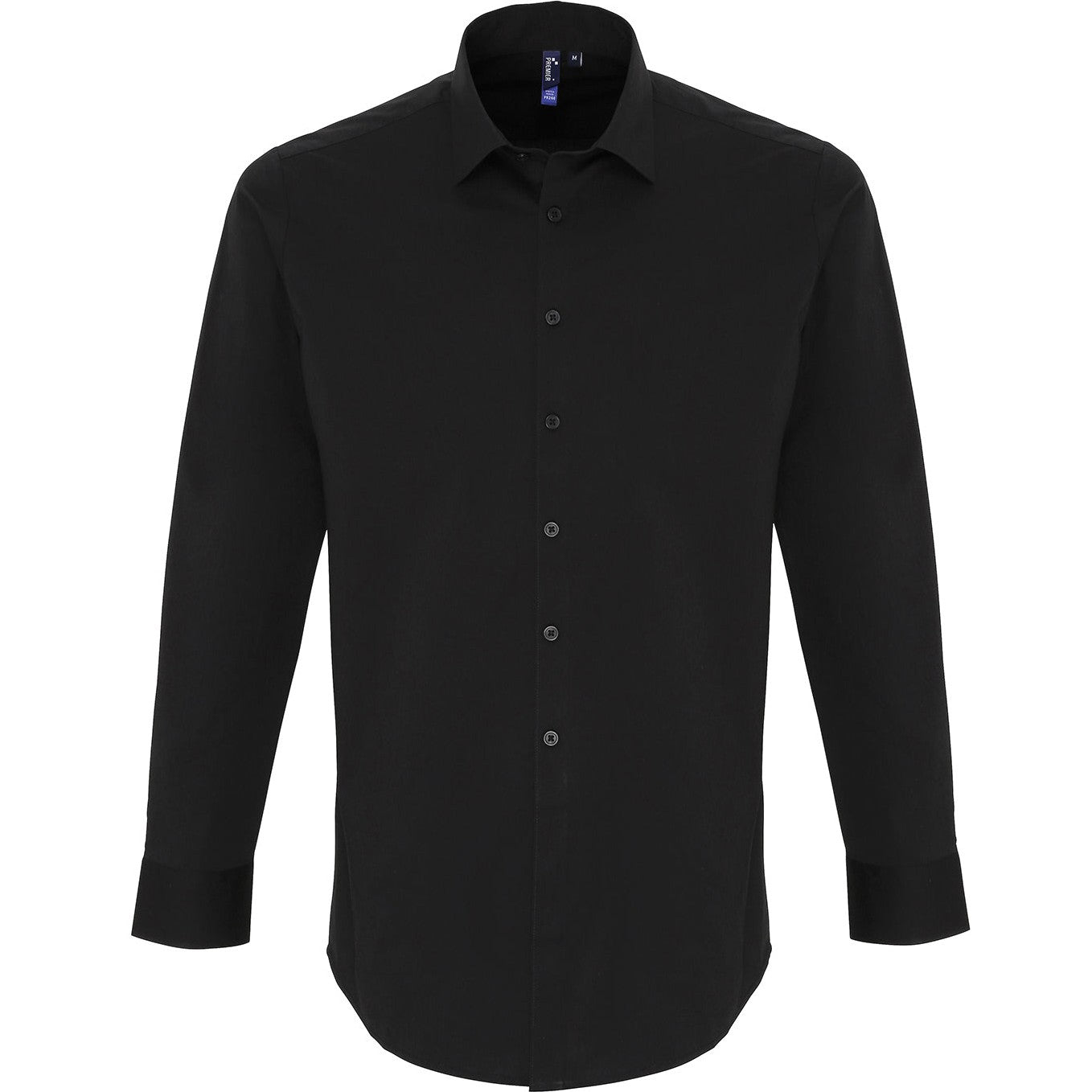 Premier Stretch Fit Cotton Poplin Long Sleeve Shirt
