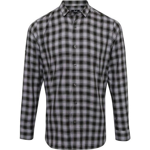 Premier Mulligan Check Cotton Long Sleeve Shirt