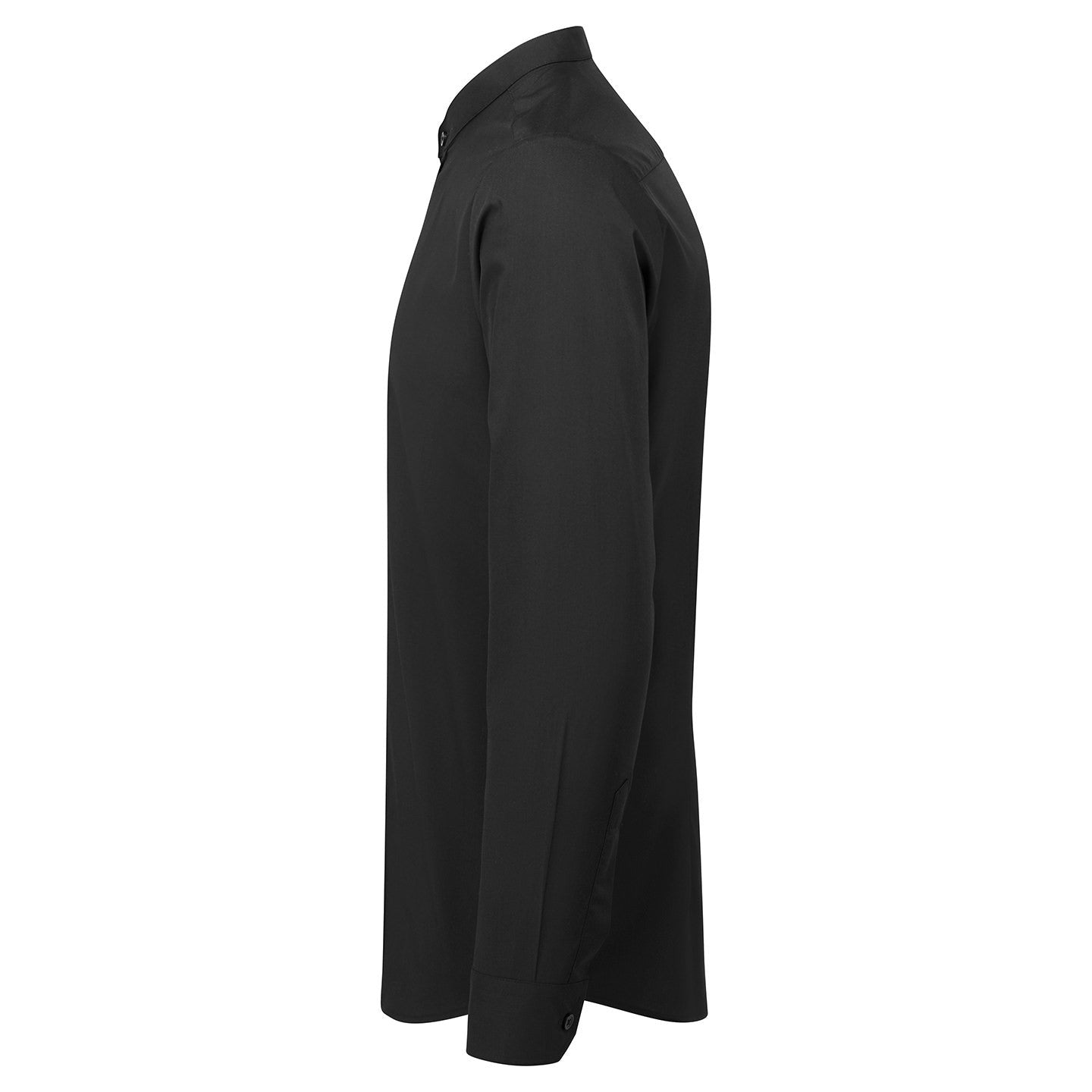 Premier Banded Collar Grandad Long Sleeve Shirt