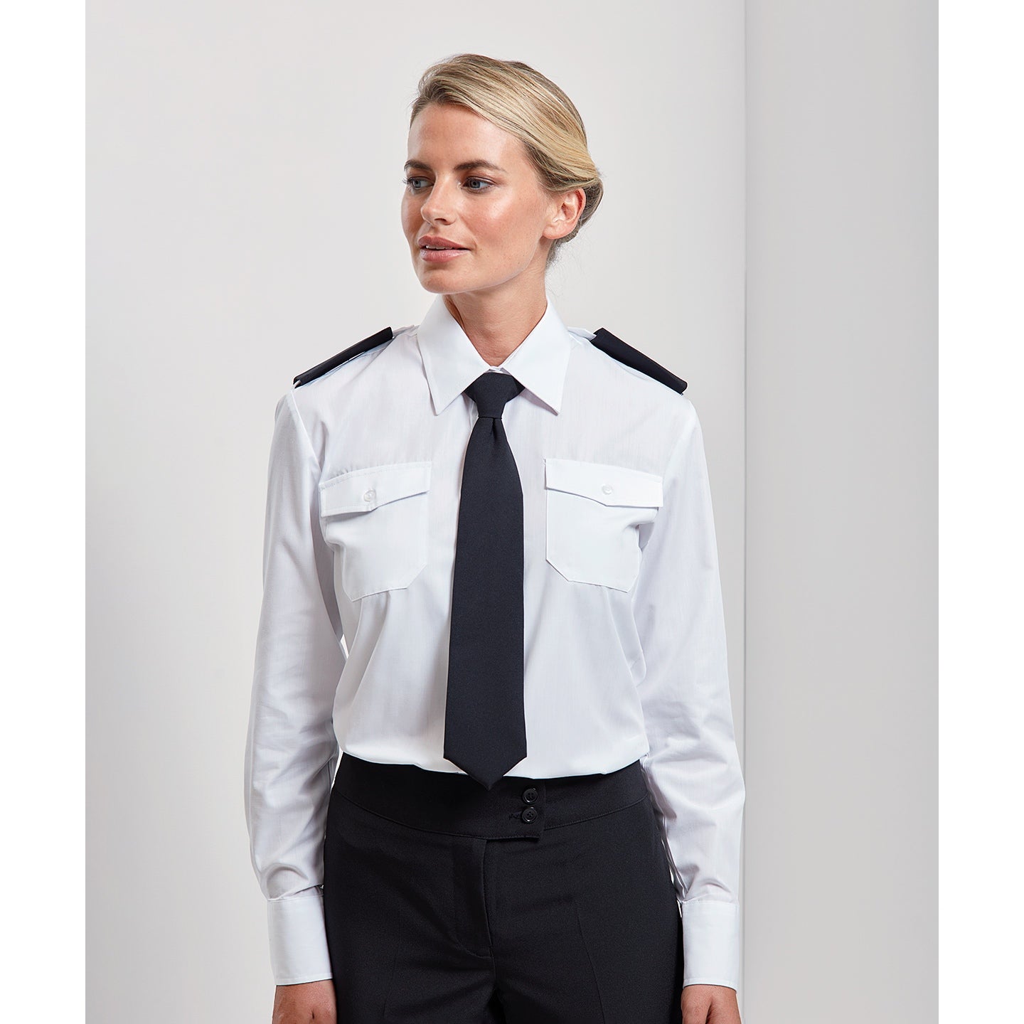 Premier Women's Long Sleeve Pilot Shirt