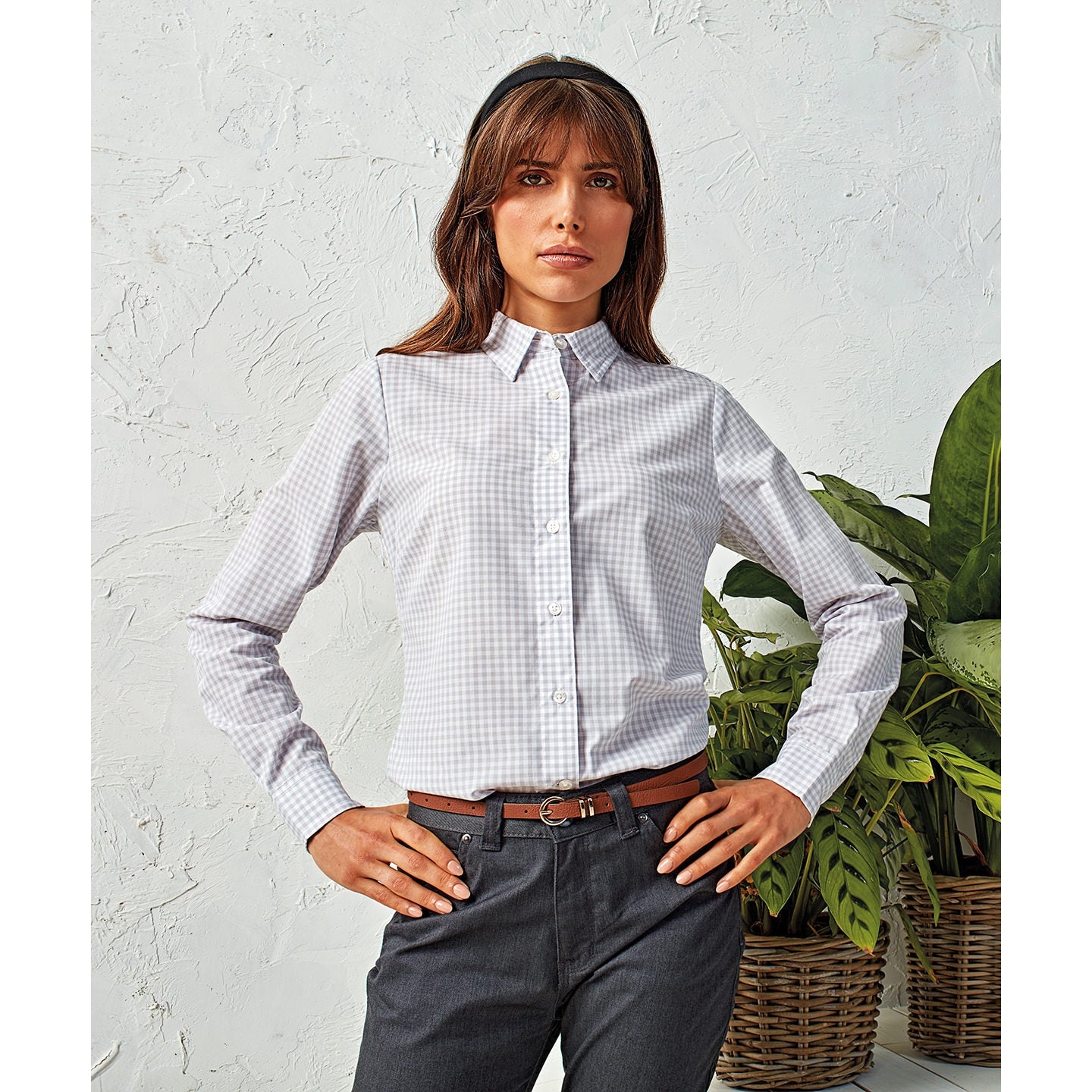 Premier Women's Maxton Check Long Sleeve Shirt