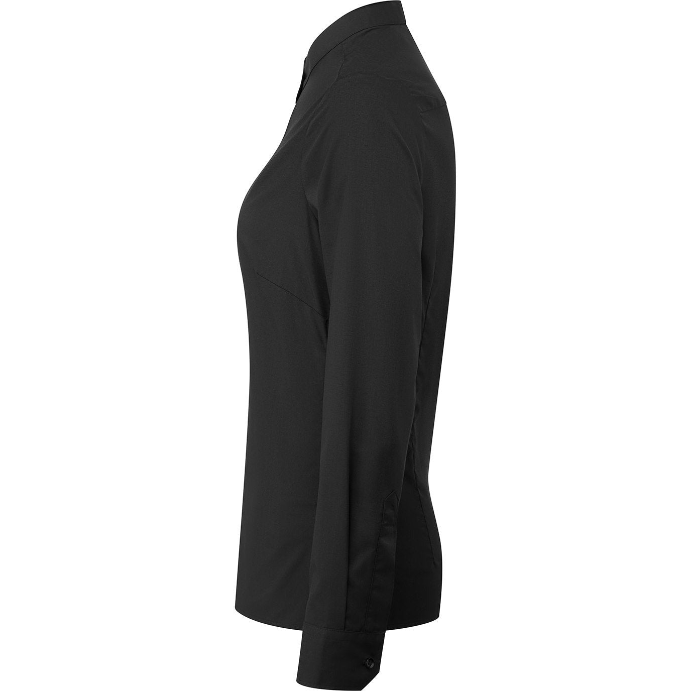 Premier Women's Banded Collar 'Grandad' Shirt