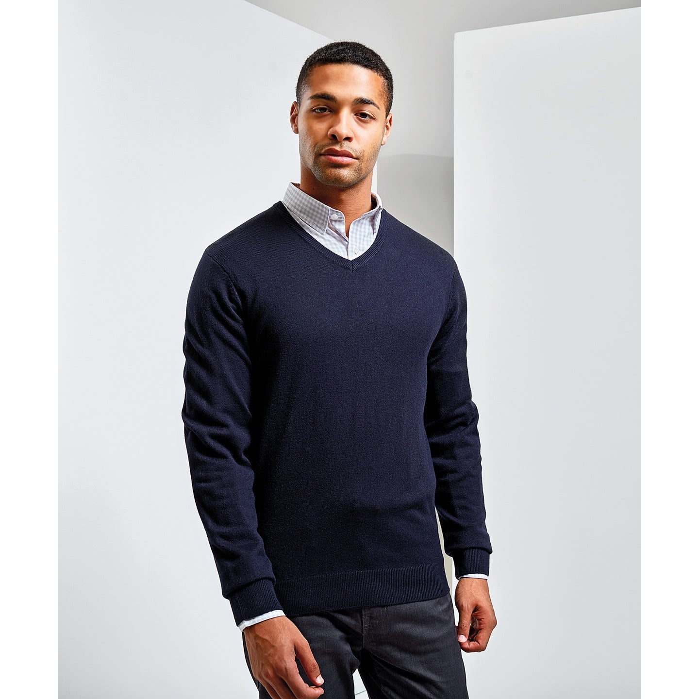 Premier 'Essential' Acrylic V-Neck Sweater