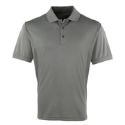 Premier Coolchecker® Piqué Polo - Dark Grey