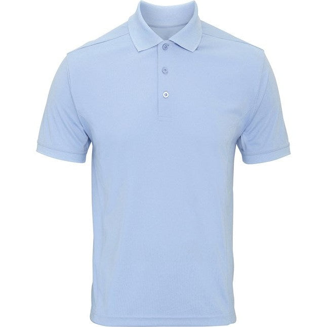 Premier Coolchecker® Piqué Polo - Light Blue