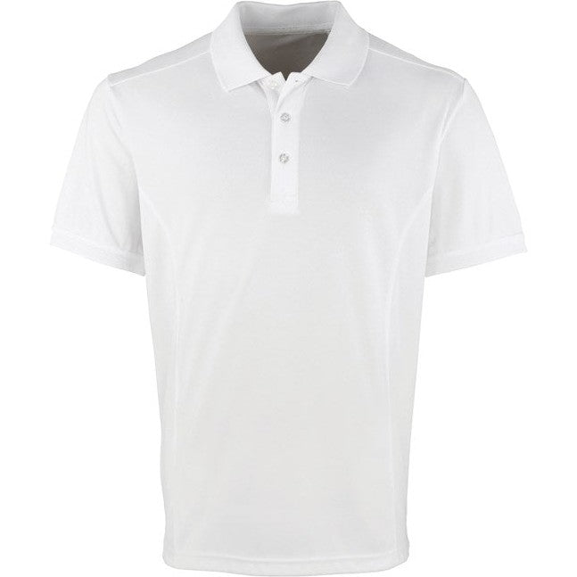 Premier Coolchecker® Piqué Polo - White