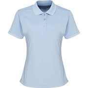 Premier Women's Coolchecker® Piqué Polo - Light Blue