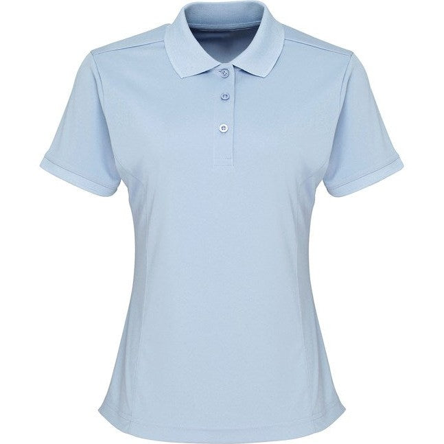 Premier Women's Coolchecker® Piqué Polo - Light Blue