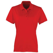 Premier Women's Coolchecker® Piqué Polo - Red
