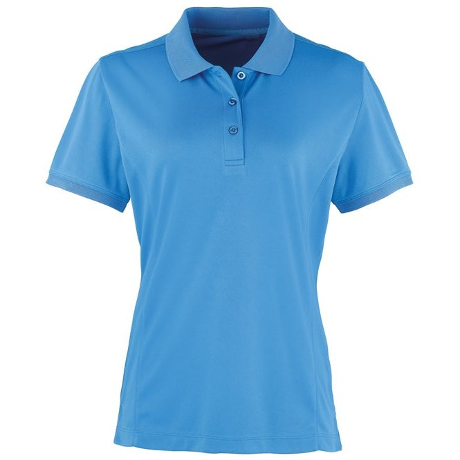 Premier Women's Coolchecker® Piqué Polo - Sapphire