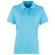 Premier Women's Coolchecker® Piqué Polo - Turquoise