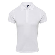Premier Women's Coolchecker® Plus Piqué Polo - White