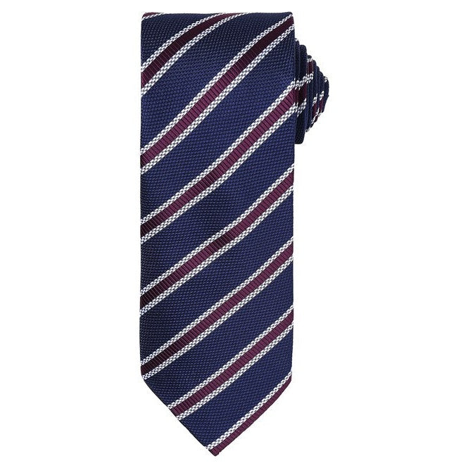 Premier Waffle Stripe Tie