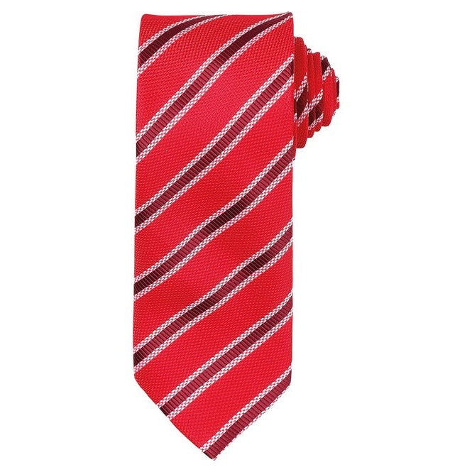 Premier Waffle Stripe Tie
