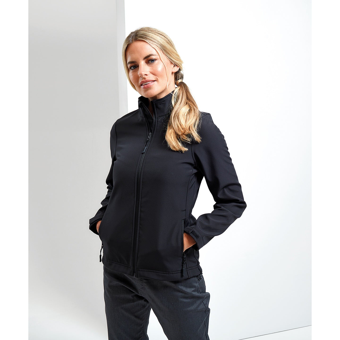 Premier Women's Windchecker® Printable And Recycled Softshell Jacket