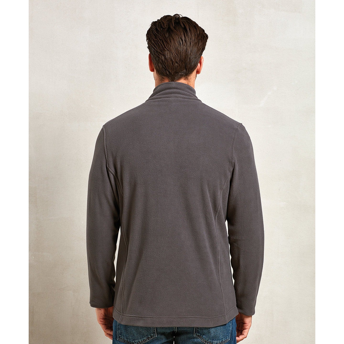 Premier Unisex Recyclight 1/4 Zip Microfleece