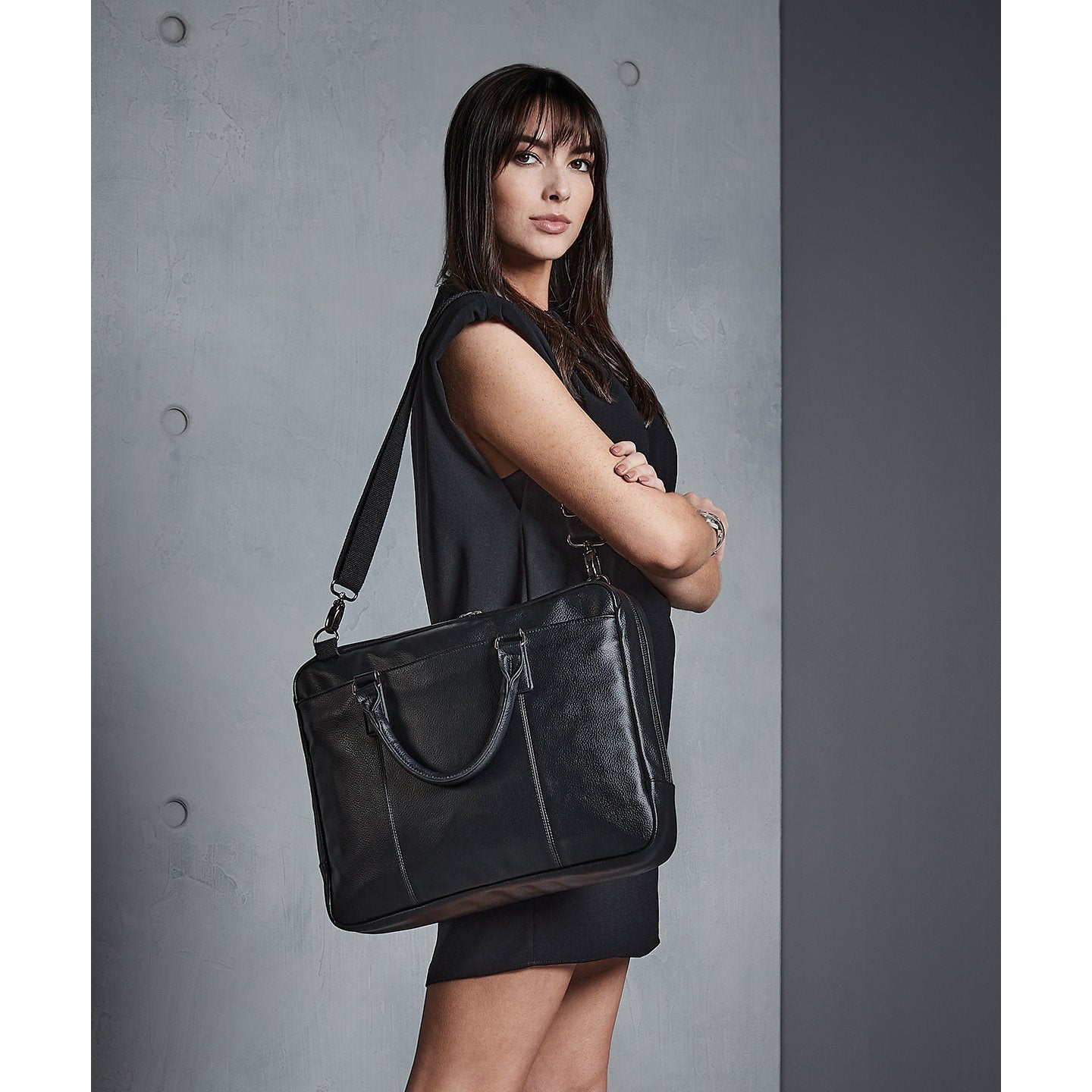 Quadra Nuhide® Slimline Laptop Brief