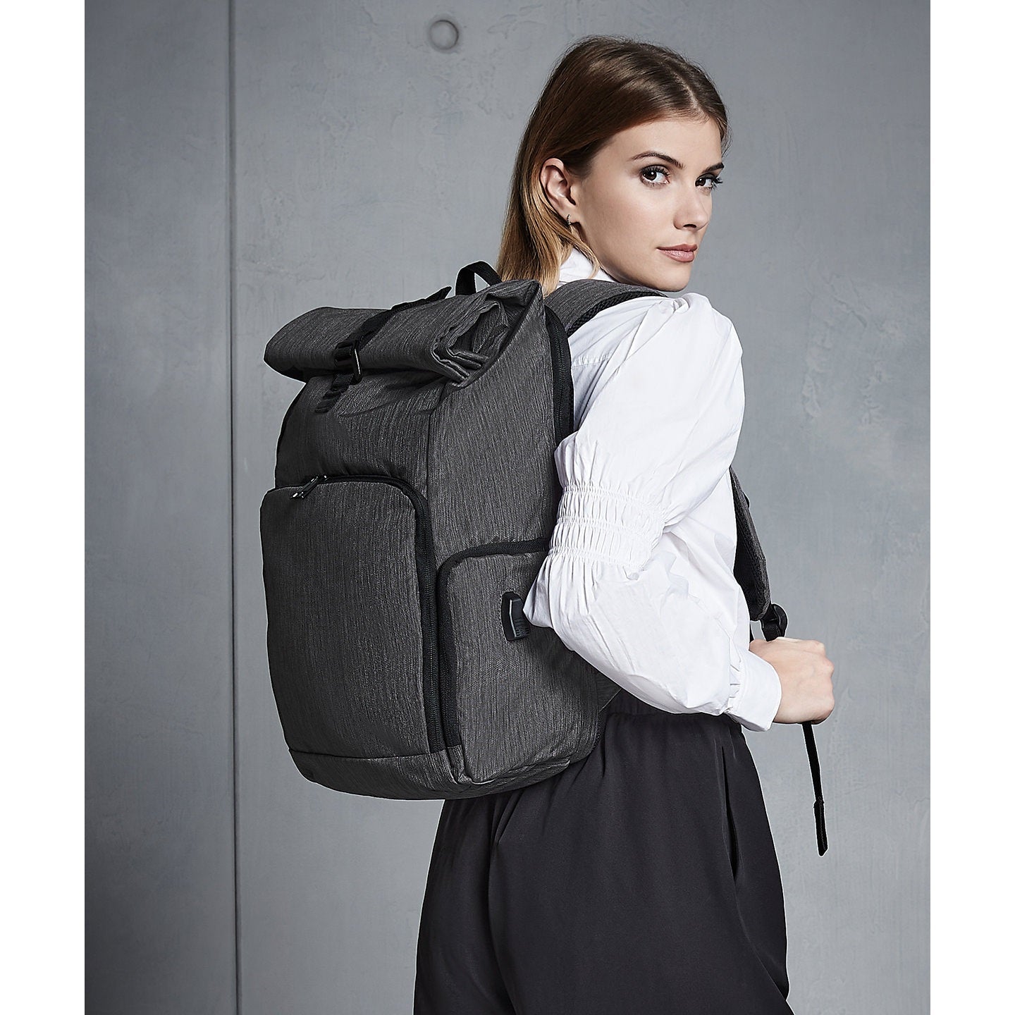 Quadra Q-Tech Charge Roll-Top Backpack