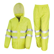 Result Safeguard High-Viz Waterproof Suit