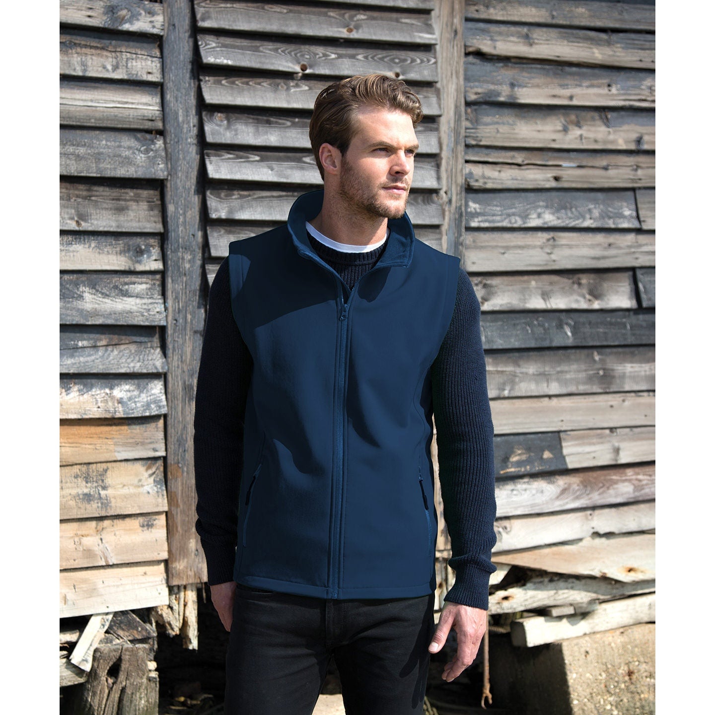 Result Core Printable Softshell Bodywarmer