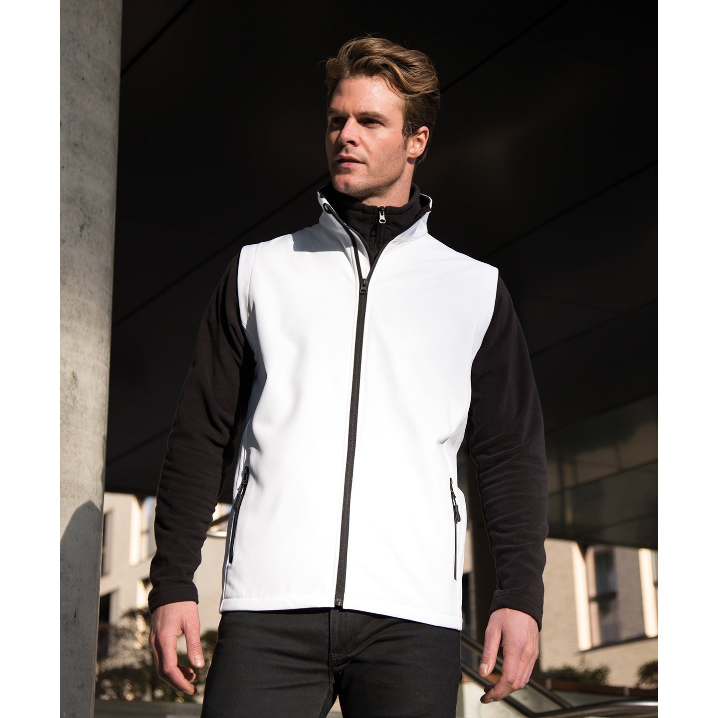 Result Core Printable Softshell Bodywarmer