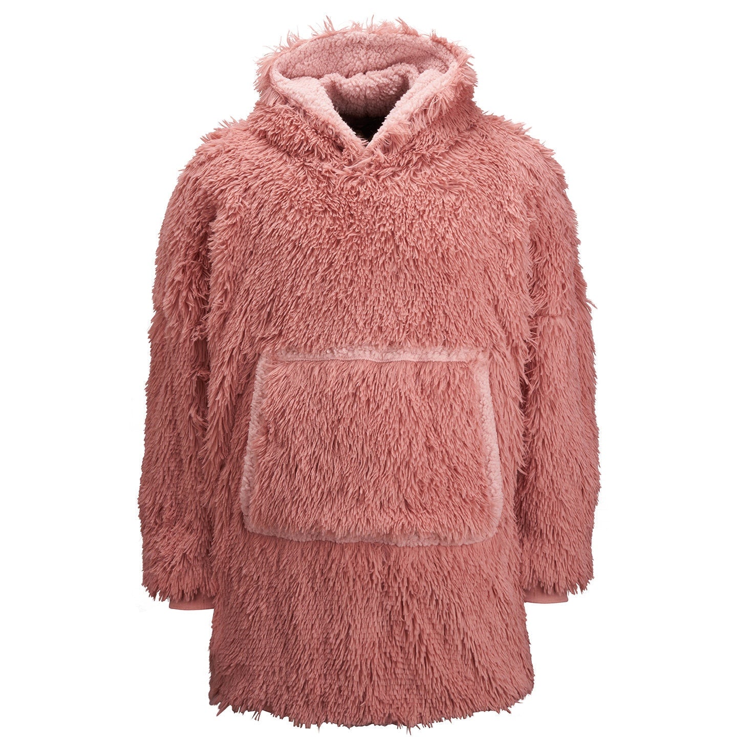Ribbon The Ribbon Oversized Cosy Reversible Shaggy Sherpa Hoodie